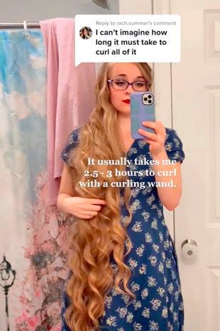 Real-life Rapunzel goes viral for cutting hair after 19 years