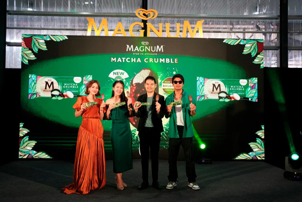 $!From left: Daiyan Trisha, Jean Nichapat Valaiphatchra (Business Lead, Ice Cream Business Group, Unilever Malaysia), Alan Tsing (Ice Cream Brand Marketing &amp; Magnum Lead, Ice Cream Business Group, Unilever Malaysia), and Ben Amir.