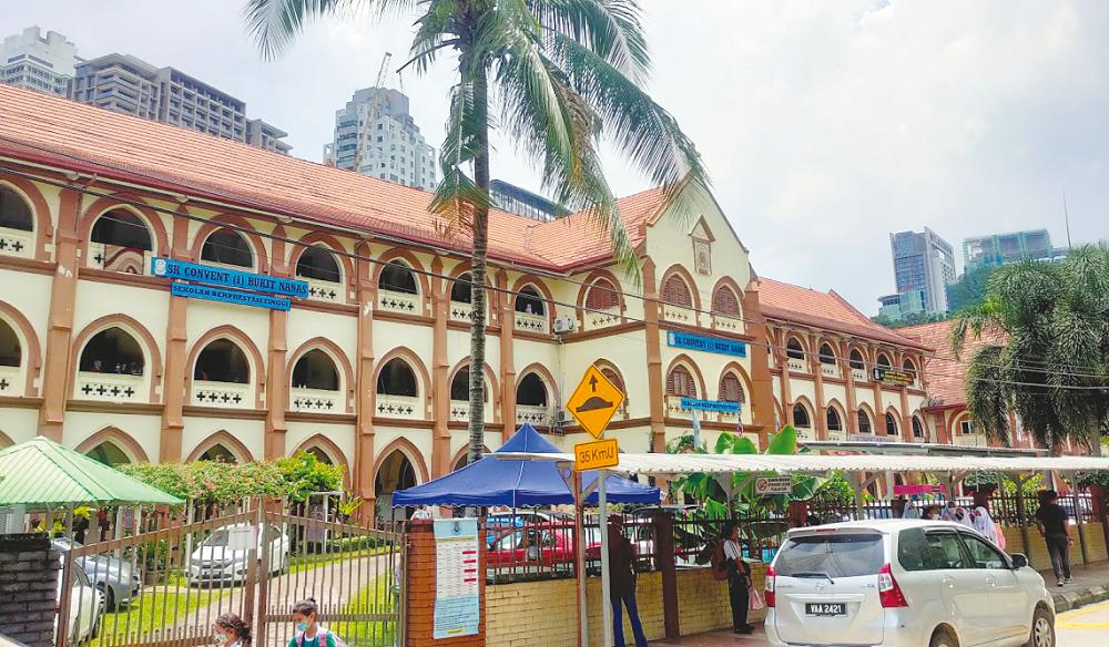 The iconic Sekolah Menengah Kebangsaan Convent Bukit Nanas in Kuala Lumpur. – SYED DANIAL SYED AZAHAR/THESUN