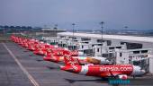 AirAsia consolidated AOC quarterly load factor, capacity rebound