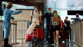 Passengers from Amsterdam arrive at Changi Airport under Singapore’s expanded Vaccinated Travel Lane (VTL) quarantine-free travel scheme, as the city-state opens its borders to more countries amidst the coronavirus disease (COVID-19) pandemic, in Singapore October 20, 2021. REUTERSpix