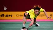 Malaysia’s Tze Yong Ng returns against India’s Lakshya Sen in their men’s singles gold medal badminton match on day eleven of the Commonwealth Games at the NEC arena in Birmingham, central England, on August 8, 2022. AFPPIX