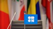 An Opec flag is seen on the day of Opec and Opec+ meetings in Vienna on Wednesday, Oct 5. – Reuters