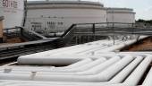 A view of storage tanks at the Mero central oil tank farm, which moves crude through the Druzhba oil pipeline, near Nelahozeves, Czech Republic, on Aug 10. – Reuterspix