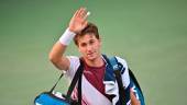 Casper Ruud of Norway waves to fans after the men’s singles match against Yoshihito Nishioka of Japan at the Korea Open Tennis Championships in Seoul on September 30, 2022. AFPPIX