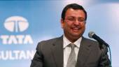 FILE PHOTO: Cyrus Mistry, chairman of Tata Group, smiles during the Tata Consultancy Services Ltd. (TCS) annual general meeting in Mumbai June 27, 2014. REUTERS/Stringer (INDIA - Tags: BUSINESS)/File Photo