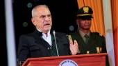 Nobel laureate Jose Ramos Horta, the new-elected President of East Timor, delivers his speech after taking his oath during the swearing ceremony in Dili, East Timor, May 20, 2022. REUTERSpix