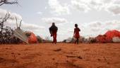 Civilians walk at the Kaxareey camp for the internally displaced people in Dollow, Gedo region of Somalia May 24, 2022. REUTERSPIX