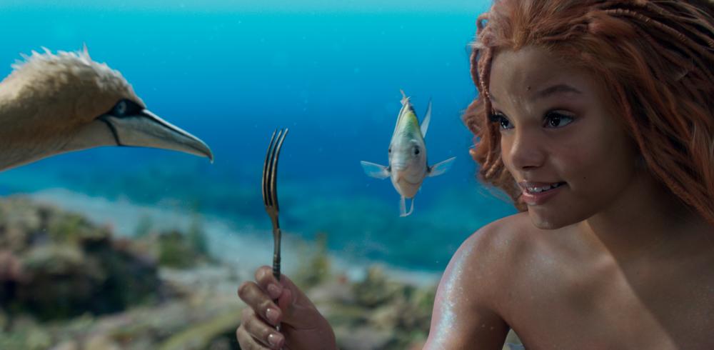 The Little Mermaid is a live-action remake directed by Rob Marshall starring Halle Bailey as Ariel.– ALL PIX BY DISNEY