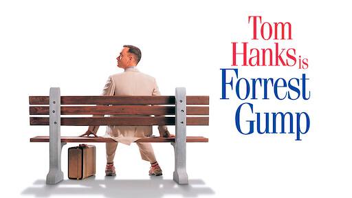 $!Forest Gump played ironically by Tom Hanks. – Netflix