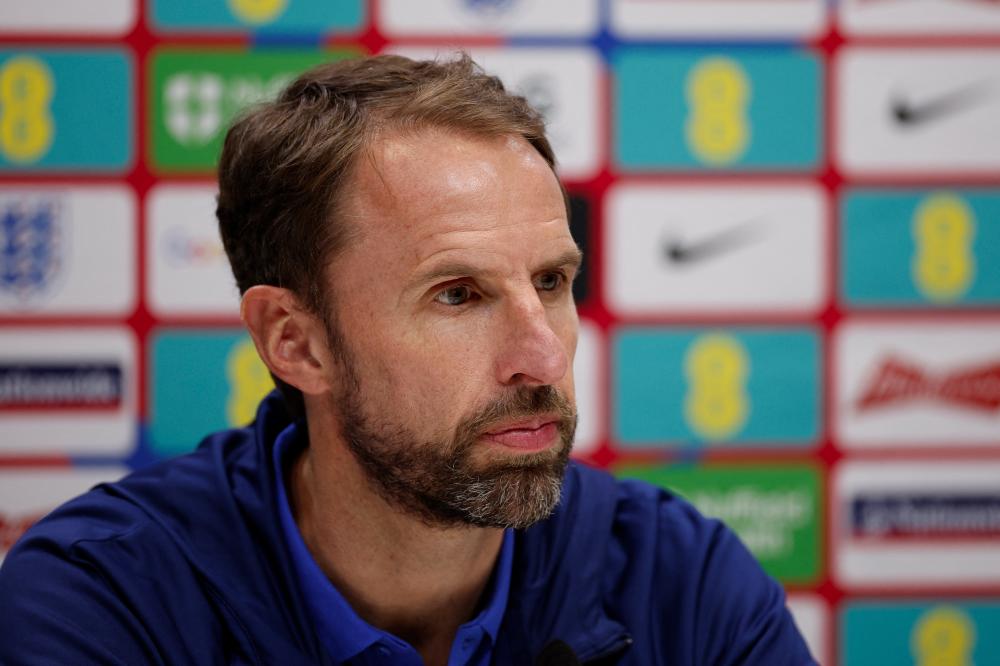Soccer Football - UEFA Nations League - England Press Conference - Tottenham Hotspur Training Ground, London, Britain - September 25, 2022England manager Gareth Southgate during the press conference - REUTERSPIX