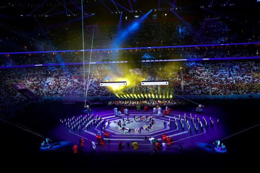 $!General view during the opening ceremony. – REUTERSPIX