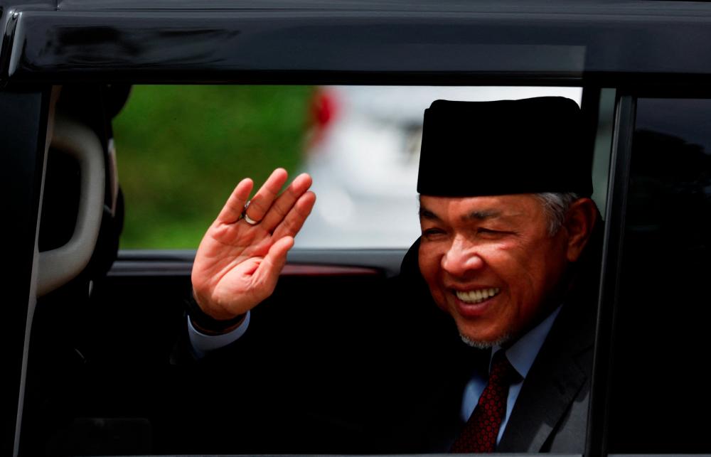 Barisan Nasional President Datuk Seri Ahmad Zahid Hamidi - REUTERSPIX