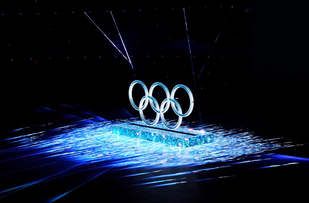 beijing winter olympics opening ceremony teams background