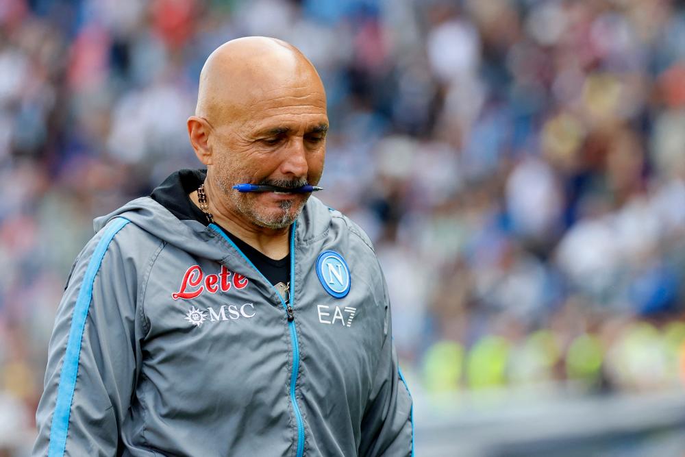 Napoli coach Luciano Spalletti/REUTERSPix