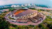 Aerial view of Shah Alam Stadium. Credit: Ahmad Rithauddin/Wikimedia