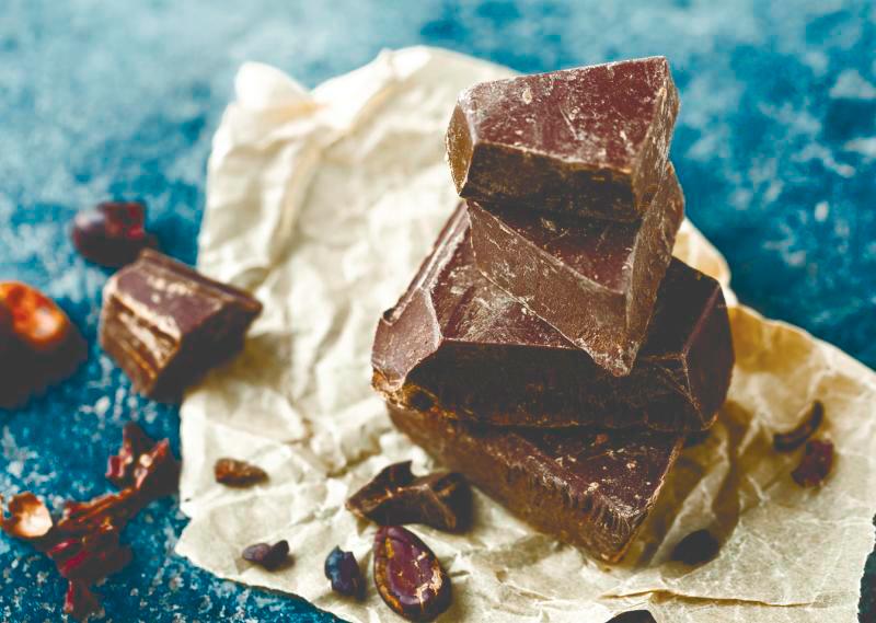$!The dairy and sugar mixed in chocolates leads to a severe case of acne. – 123rf
