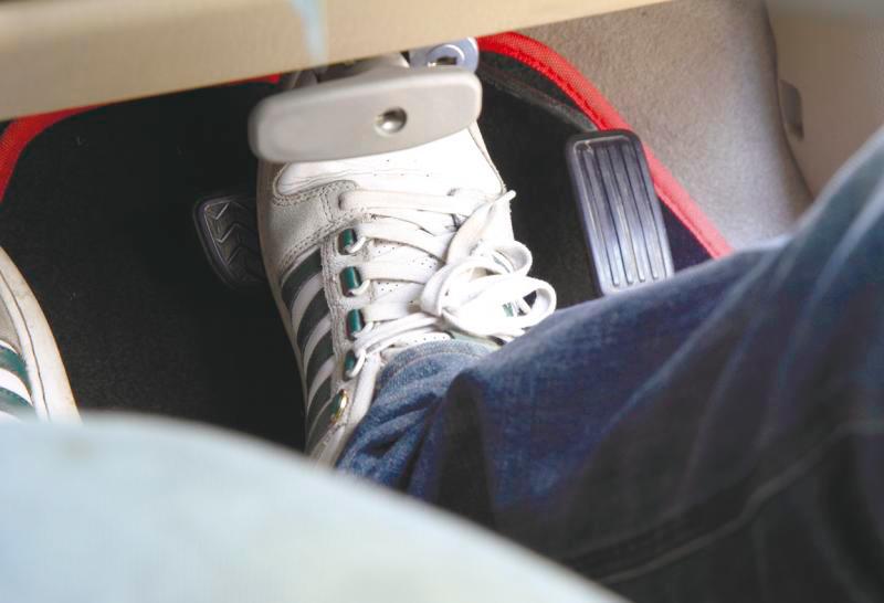 $!Driving without shoes could be distracting if you step on something. –123RF