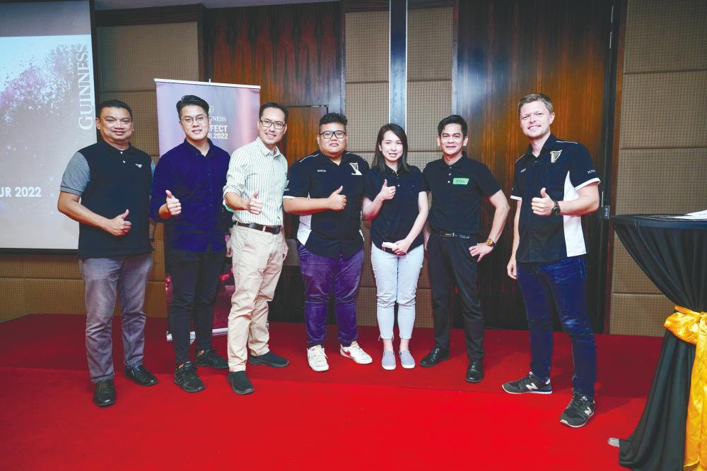 $!Finalistas de Guinness Perfect Pour 2022 de Klang Valley.