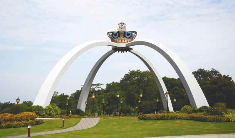 $!Istana Bukit Serene is the royal palace and official residence of the Sultan of Johor. – 123RF