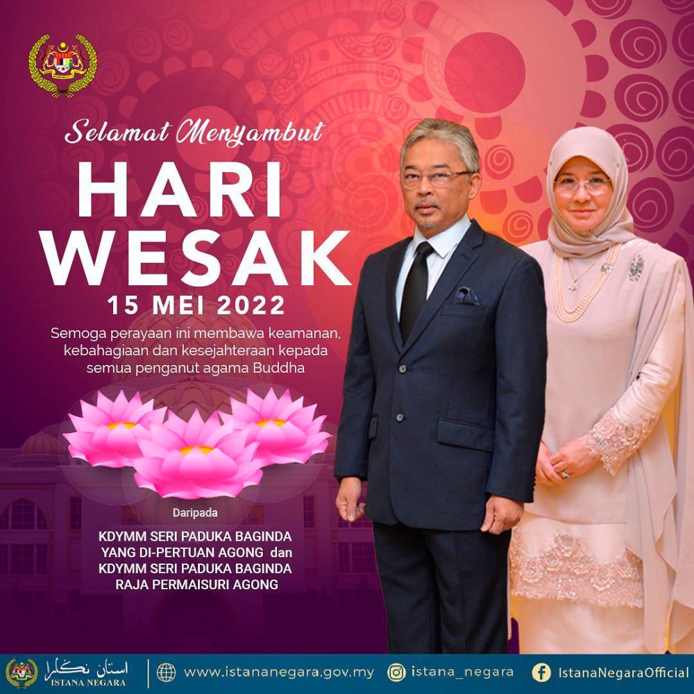 Pix taken from Istana Negara official page