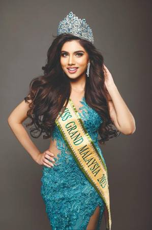 The new Miss Grand Malaysia 2023. – PICS BY KASH BHULLAR