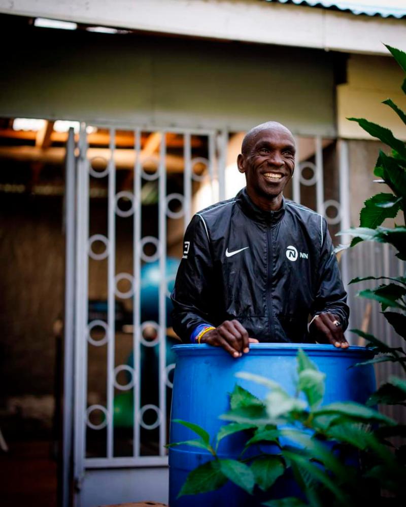 Pix taken from Eliud Kipchoge official page