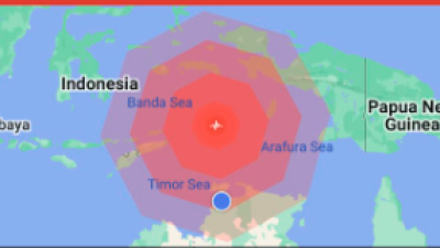 Un séisme de magnitude 7,7 frappe l’Indonésie