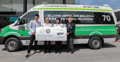 St John S Ambulances Equipped With New Air Steriliser Technology