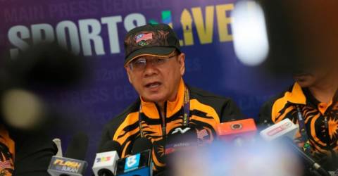 总团长为马来西亚未能达到40金目标道歉