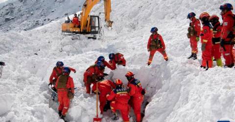 Death toll from Tibet avalanche reaches 28