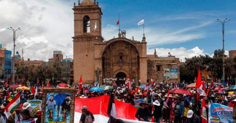 Peru Congress rejects president’s plan for early elections