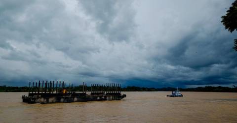 Tiga sungai di Kelantan telah melampaui tingkat peringatan