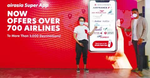 AirAsia mengincar tempat agen perjalanan online teratas di Asean