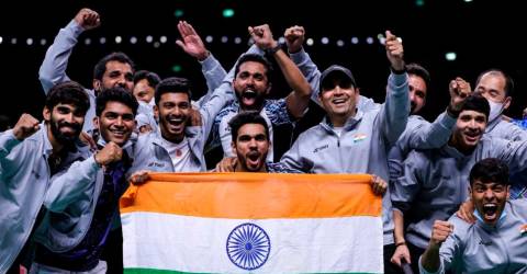 Thomas Cup: India clinches first Thomas Cup title (Updated) – The Sun Daily