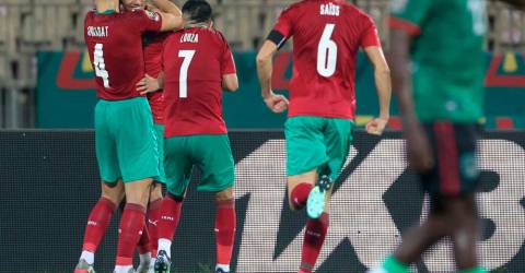 Hakimi propulse le Maroc en quarts de finale après la peur du Malawi