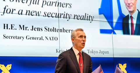 NATO chief hails Japan plans to expand defence spending