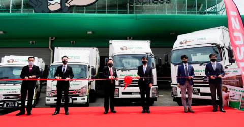 More than 270 new Isuzu lorries for City-Link Express
