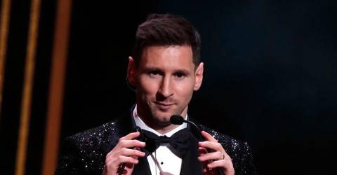 Messi memenangkan Ballon d’Or untuk ketujuh kalinya