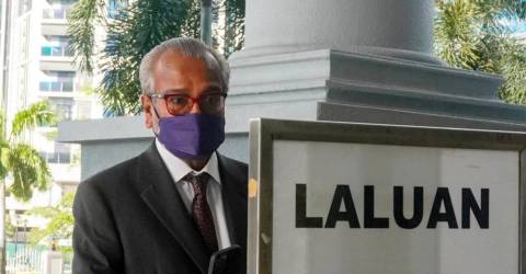 La plainte de Shafee est soupçonnée d’avoir reçu un chèque de 9,5 millions de RM de Najib effectué en septembre 2018
