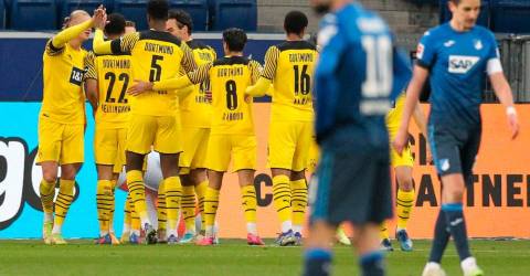 Dortmund rebondit avec une victoire “flatteuse” à Hoffenheim