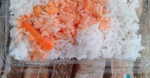 Image virale de la nourriture RMT et non du repas préparé pour les bénéficiaires