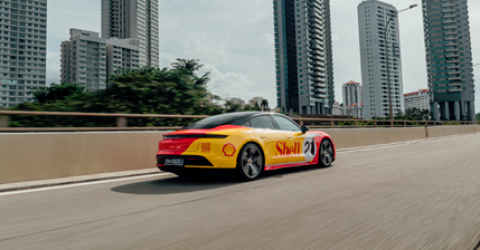 Réseau de recharge Shell-Porsche à travers le pays