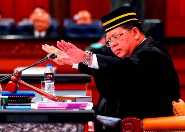 Filepix: Dewan Rakyat Speaker Tan Sri Johari Abdul/BERNAMAPix