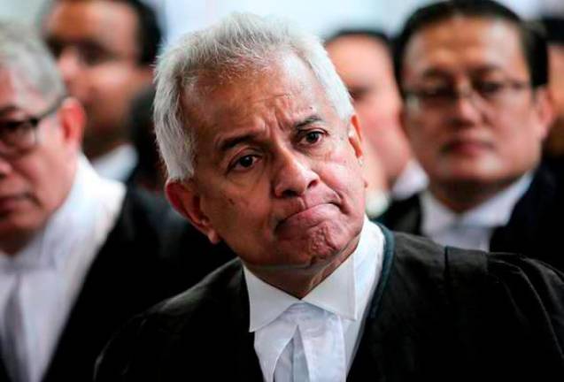 Najib fails to disqualify appointment of Tommy Thomas' lawyers in RM1.9 mln suit