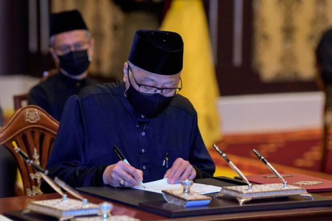 Ismail Sabri angkat sumpah jawatan Perdana Menteri ke-9