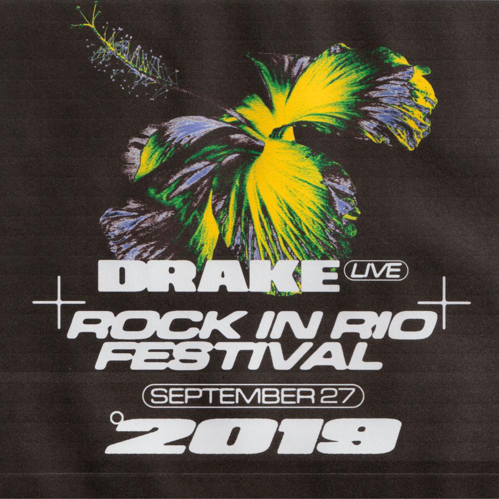 $!Merchandise for Drake’s Rock in Rio Festival, 2019. – PICTURE COURTESY OF MUNTASIR MOHAMED