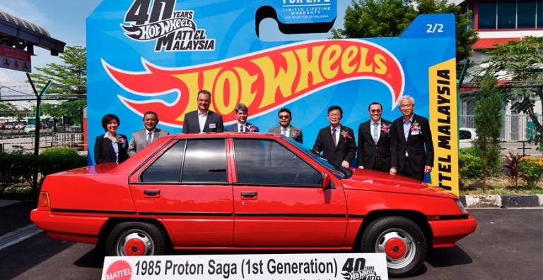 Mattel Malaysia Celebrates 40th Anniversary, To Add Proton Saga To Hot Wheels Range
