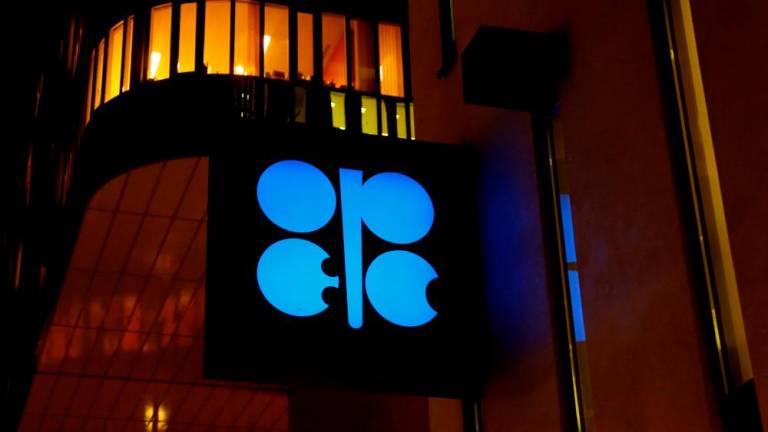 The logo of Opec is seen at the organisation’s headquarters in Vienna, Austria. – Reuterspic