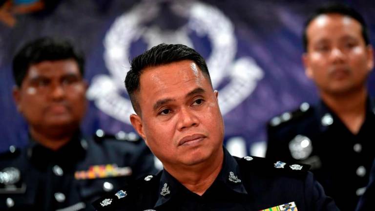 Ketua Polis Daerah Sabak Bernam Superintenden Agus Salim Mohd Alias/BERNAMAPix